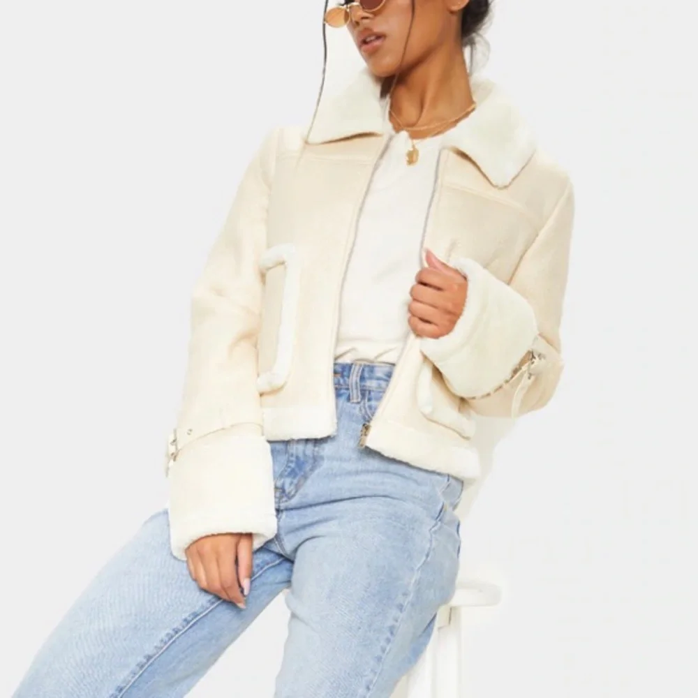 Cream Fall/Winter Jacket - Picture 7 of 7